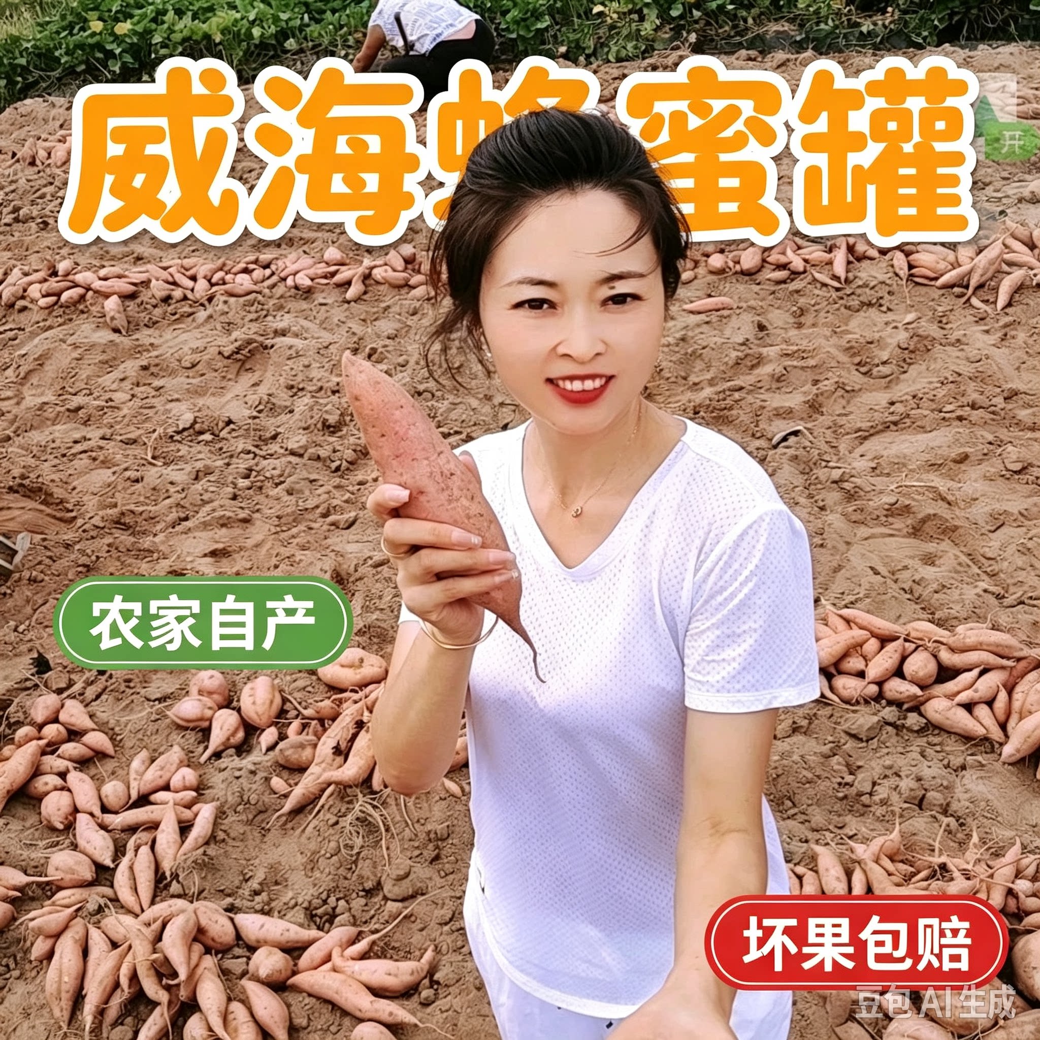 山东威海荣成蜂蜜罐地瓜新鲜红薯农民自产番薯山芋糖心蜜薯5斤装