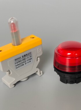 BD8060华荣型防爆防腐指示灯导轨式分体式下装LED信号灯8090 8019