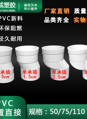 PVC偏置直接1.5/2.5/5公分
