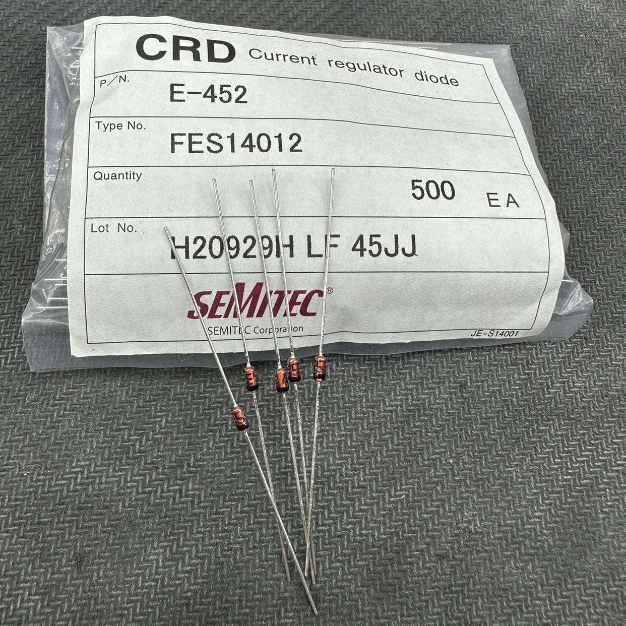 全新原装Semitec S-452T E-452 日本石塚CRD恒流二极管4.5mA E452