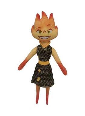 跨境新款 elemental plush 疯狂元素城周边毛绒玩具卡通公仔玩偶