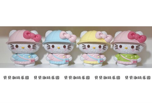 贝贝家幼稚园kitty小号2.0树脂微缩食玩小摆件