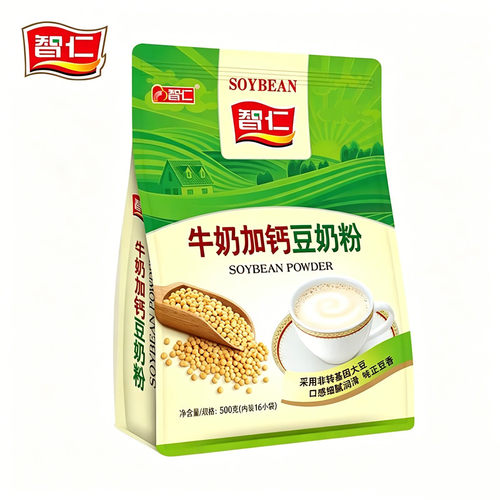 加钙豆奶粉500g加钙豆奶粉智仁