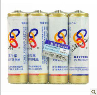 三圈电池5号7号碳性电池儿童玩具车遥控时钟电池