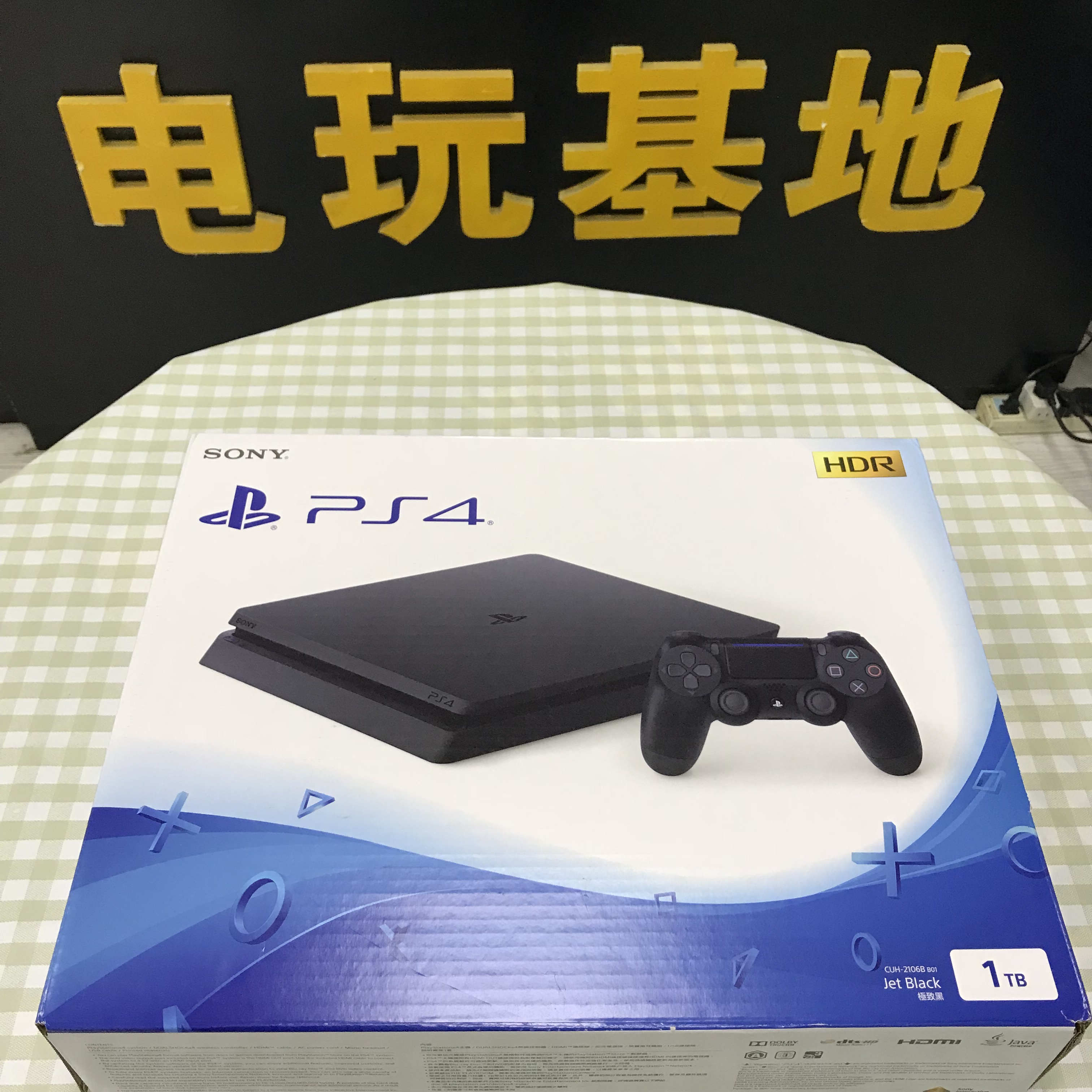 限时秒杀索尼原装正品PS4 SLIM版2206 港版中文 500G 1T 黑色白色 新款