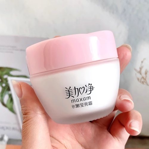 美加净白睡莲亮肤滋润面霜