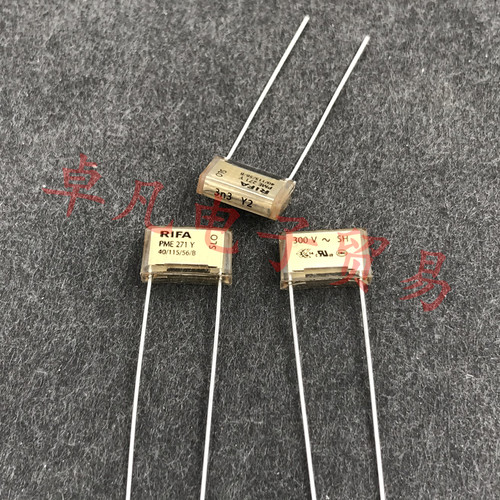 芬兰产 RIFA 3.3nF PME271Y Y2 安规电容 3n3 300V 472 0.0033uF