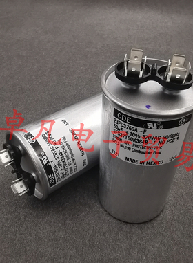 墨西哥产 CDE 60uF 370VAC 23FD3760A-F 电容器 SFS37T60K384B-F