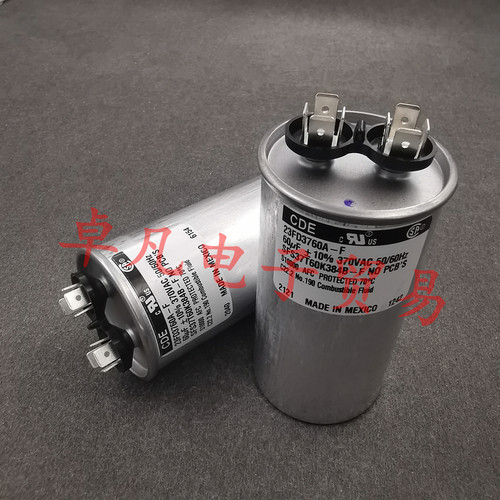 60uF370VAC电容CDE23FD3760A-F