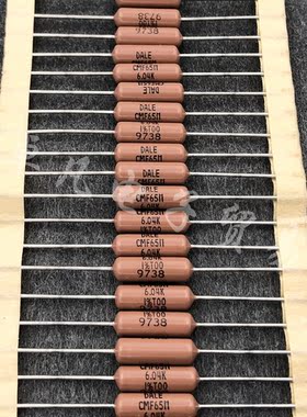 美国产 6.04K 2W DALE CMF65 6040R金属膜电阻器 VISHAY 6.04KΩ