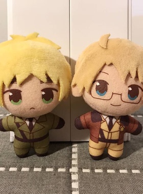 【APH和屋】黑塔利亚毛绒钥匙扣亚瑟阿尔英国手办挂件动漫周边