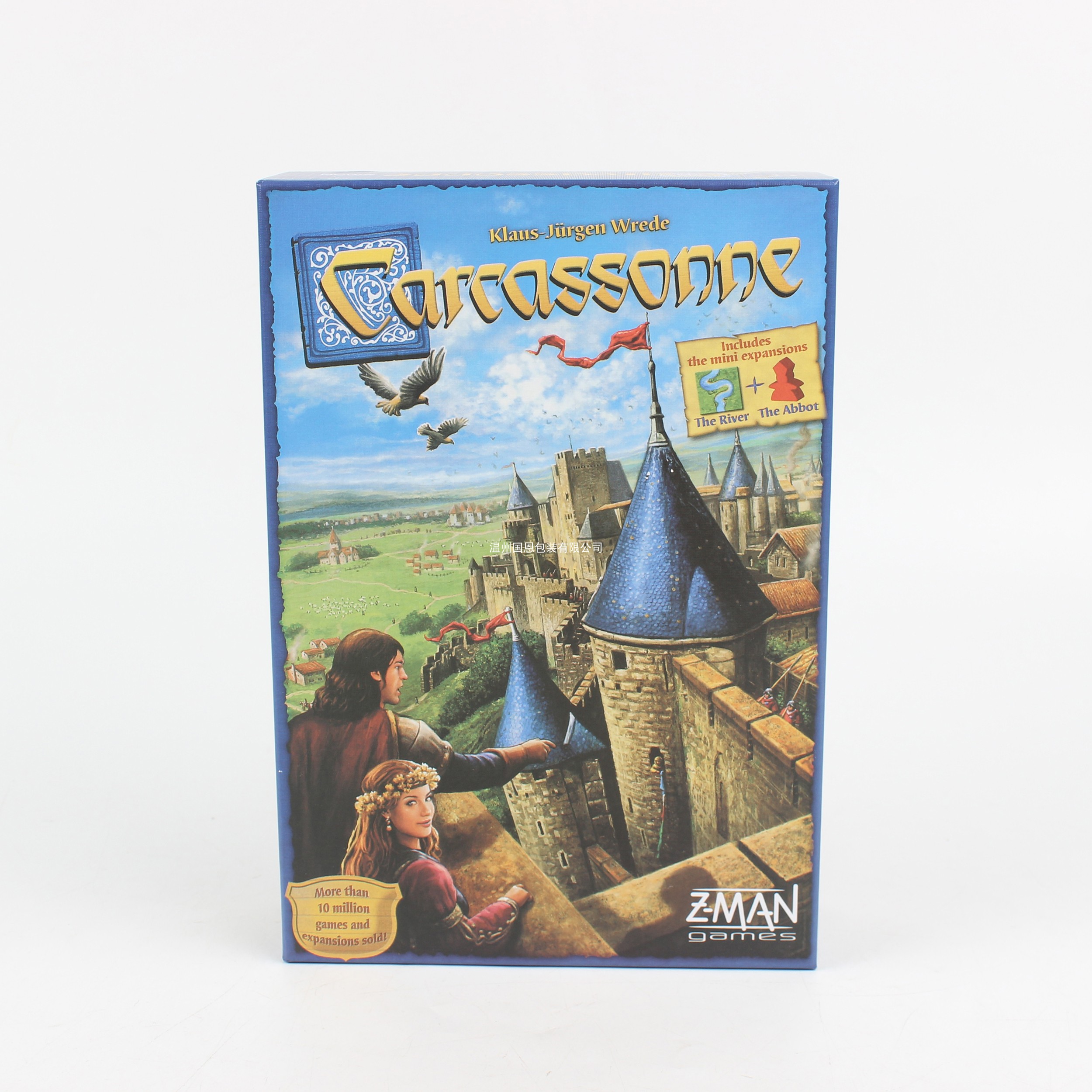 卡卡颂全新2020爆款欧美桌游Carcassonne Board Game卡尔卡颂