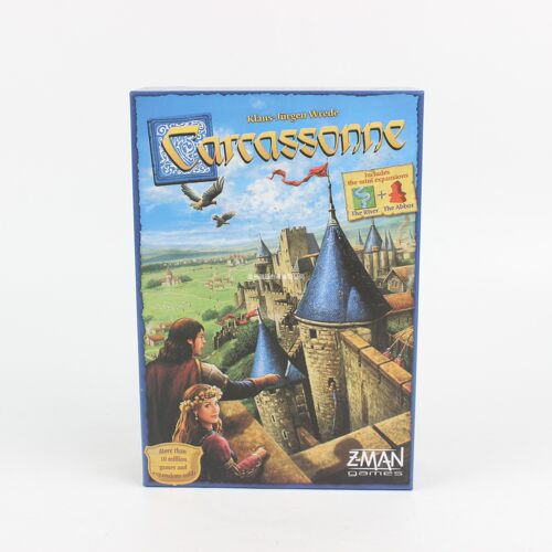 卡卡颂 全新2020爆款欧美桌游Carcassonne Board Game卡尔卡颂