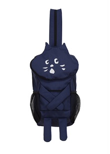 现货 NE-NET 喵喵 惊讶猫咪立体造型 超可爱双肩背包 斜跨包 两用