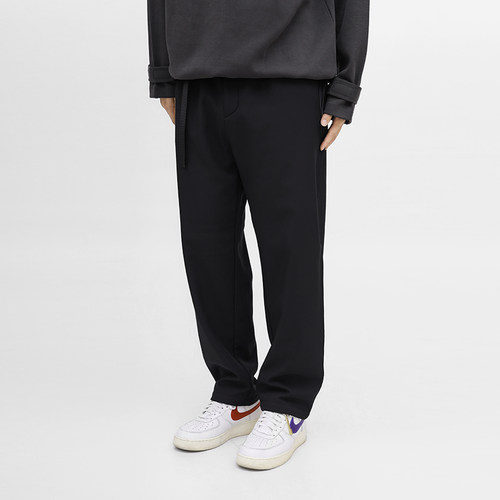 百机长裤宽松加绒配套腰带