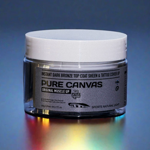 Чистое холст бодибилдинг масла бедный стадион натуральный свет здоровый цвет масла.