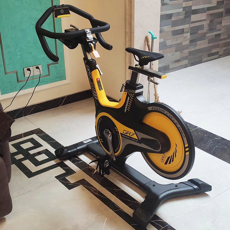 乔山GR7动感单车家用室内运动健身车健身房运动骑行脚踏动感单车