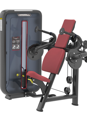 韦步Z-6029 商用坐姿式手臂伸展下压肱三头肌肉练习训练健身器材