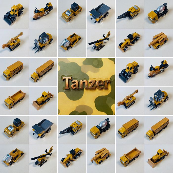 Tanzer建筑工程工地汽车模型-儿童静态玩具-合金滑行-GC-CSH系列
