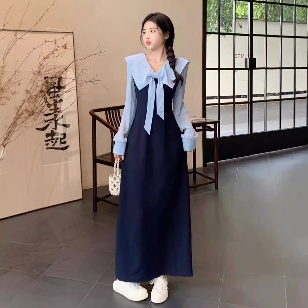 【轻奢】高个子女生连衣裙初秋季连衣裙