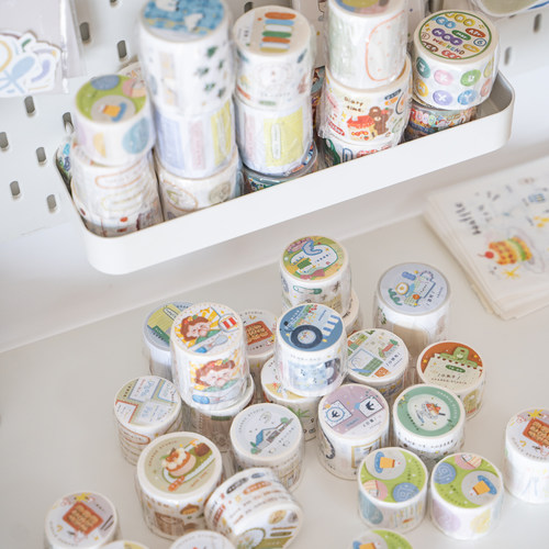 橙子手帐studio整卷手帐胶带合集