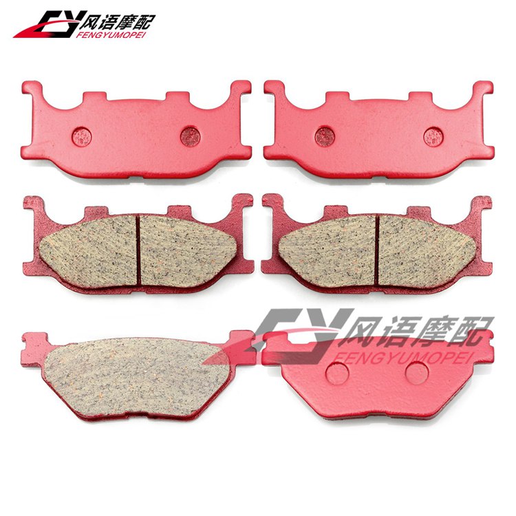 适用雅马哈马午夜之星1300 XVS1300 07-16 陶瓷前后刹车片皮