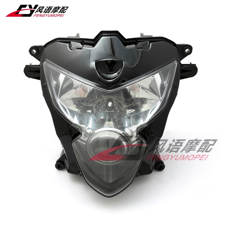 适用于铃木 GSXR600 750 04-05 K4 大灯总成 前车头照明大灯