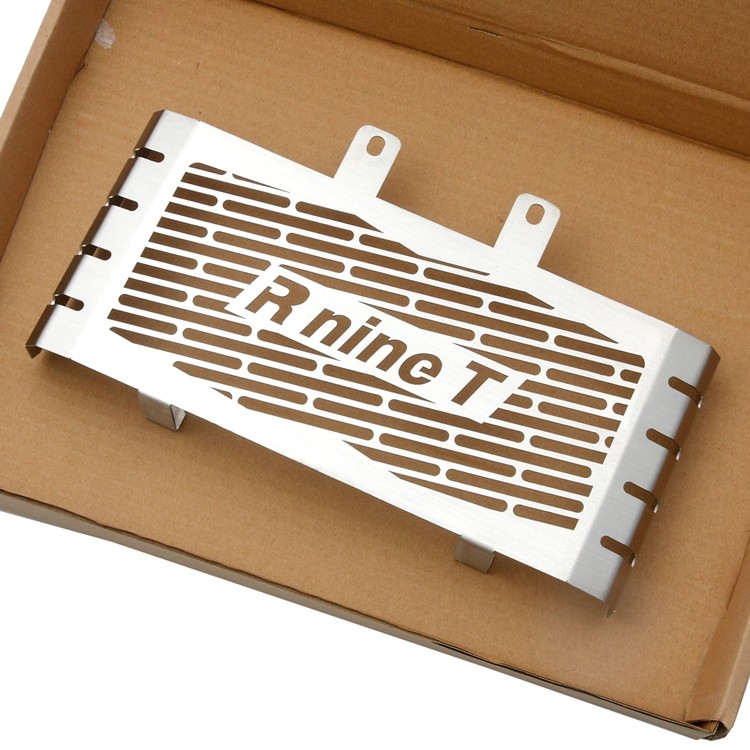 适用宝马摩托车R nine T拿铁改装油冷散热器防护网水箱保护网罩