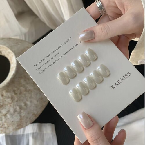 K097白月光猫眼显白可拆卸穿戴甲