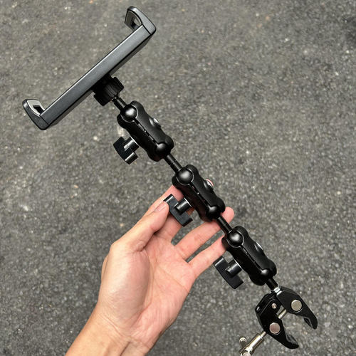 骑行防震手机架平板摆摊