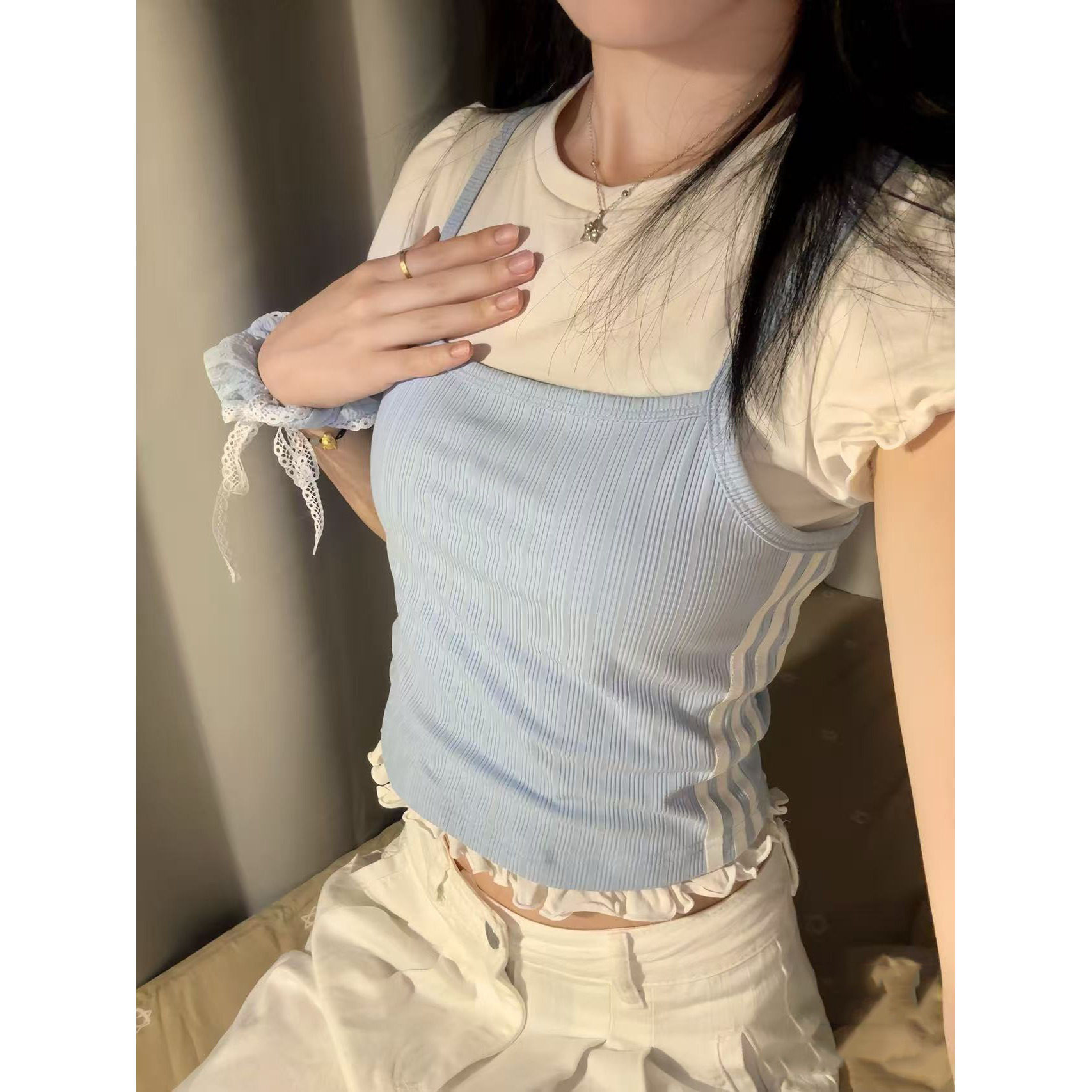 一折专区丨品牌折扣丨2026夏季新短袖t恤宋雨琦同款体恤上衣女