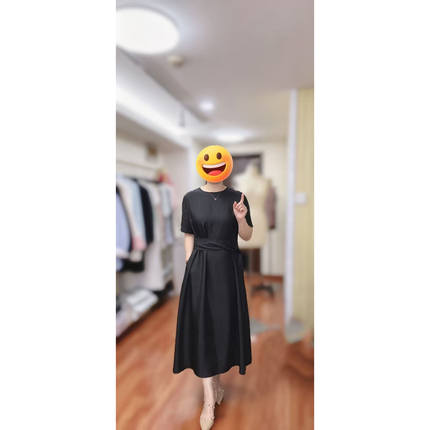 AIRSHIP CRUISE 高级定制桑蚕丝香云纱连衣裙