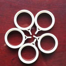 窗帘环夹子浴帘圈塑料挂钩罗马杆加长杆免钉贴无痕贴打孔支架配件