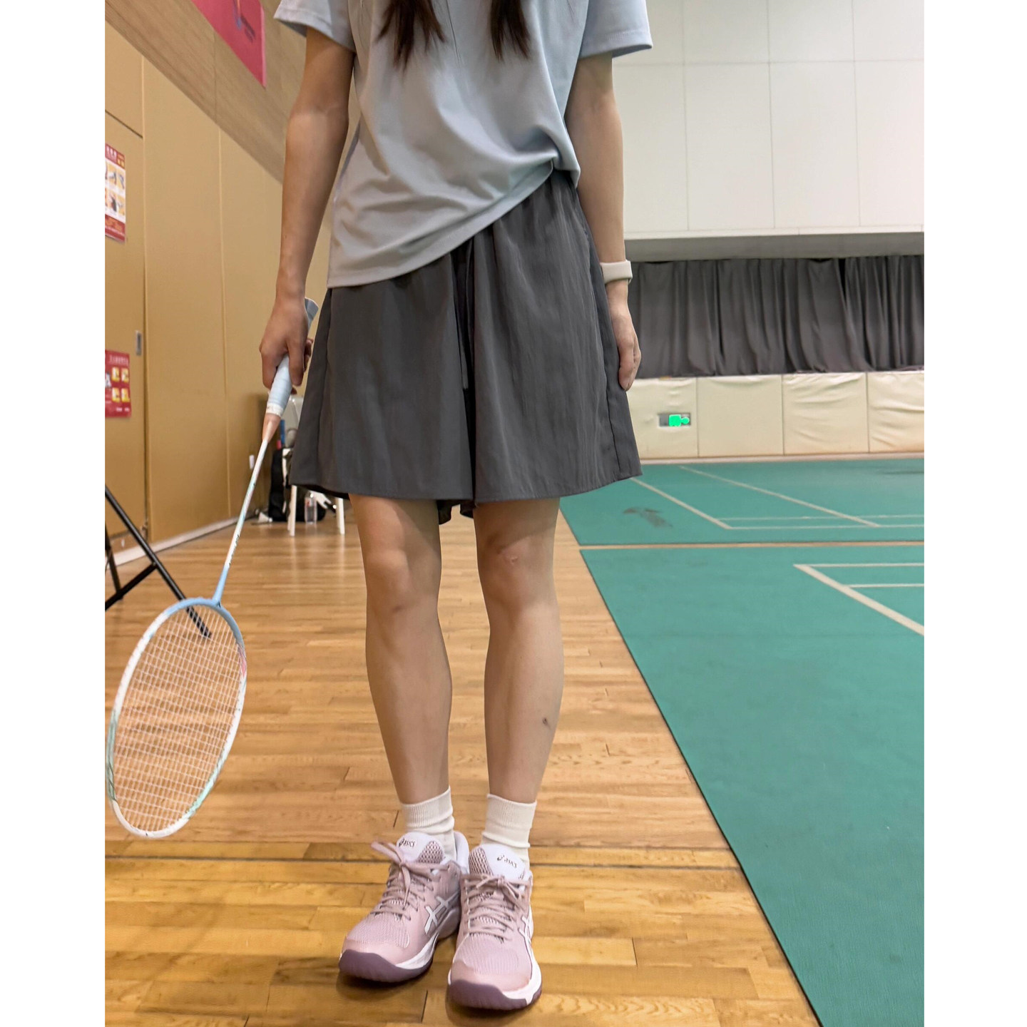 小个子休闲运动短裤女大码图片