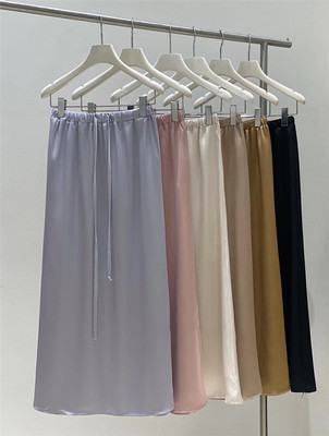 半身裙时尚A字裙中长款休闲