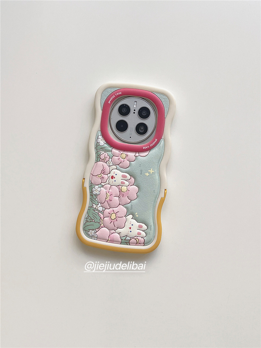 戒酒的李白丨适用华为mate40pro手机壳mate50pro郁金香花朵兔子p40pro