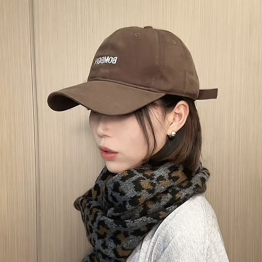 大头围棒球帽子女款秋冬2024新款时尚潮流磨毛显脸小咖色鸭舌帽男,服饰配件/皮带/帽子/围巾,帽子,淘宝优惠券,粉丝福利购,淘宝优惠卷