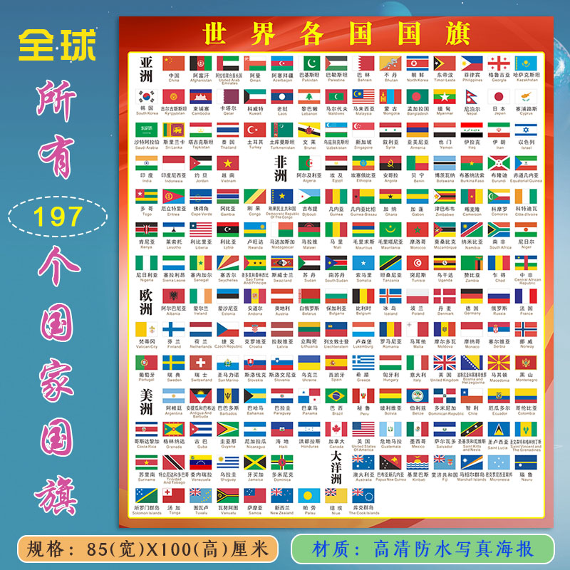 国家国旗标志图片大全图片