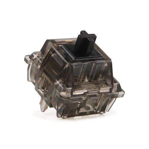 DUROCK 半透黑轴62g线性五脚轴 镀金弹簧 客制化轴体机械键盘开关