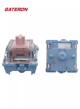 GATERON佳达隆空灵轴60gf弹片发声强段落手感机械键盘开关双轨