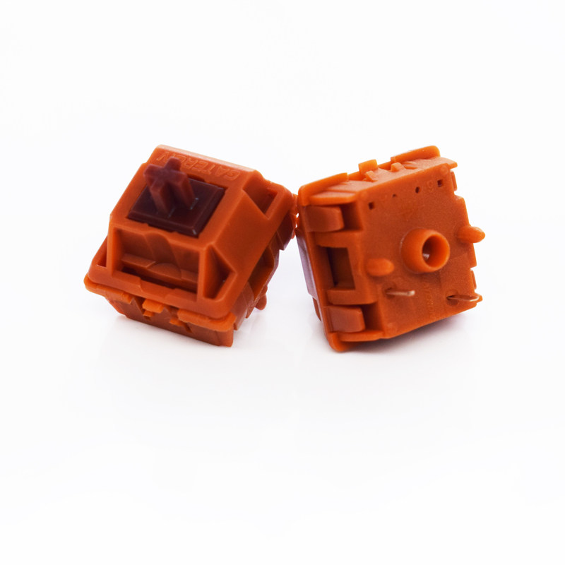 gateron佳达隆cap金茶轴v2 段落手感55gf 机械键盘开关客制化轴体