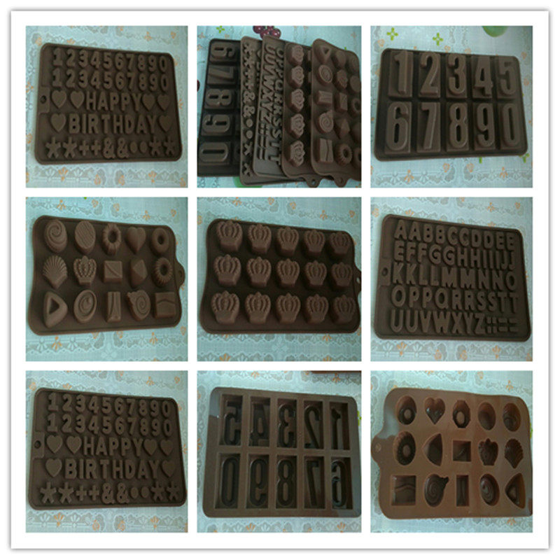 多款巧克力模滴胶饰品模字母数字皇冠糖果 儿童食品蛋糕装饰热销,厨房/烹饪用具,烘焙模具,淘宝优惠券,粉丝福利购,淘宝优惠卷