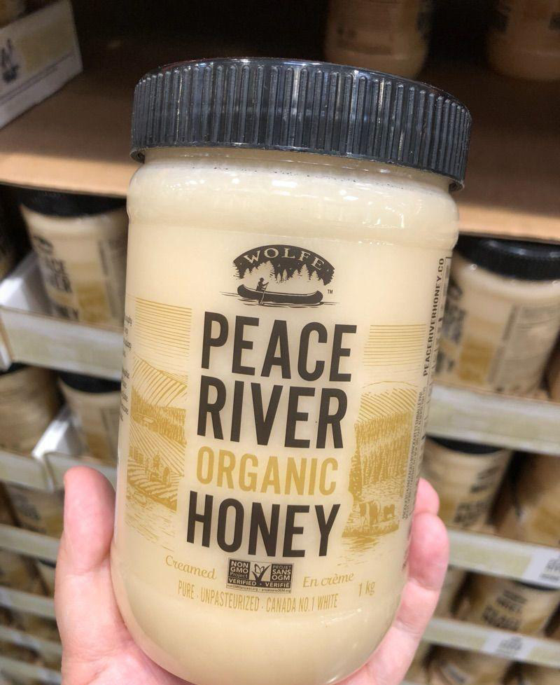 特产白蜂蜜Peace River和平河原生蜂蜜白蜜1kg 现货