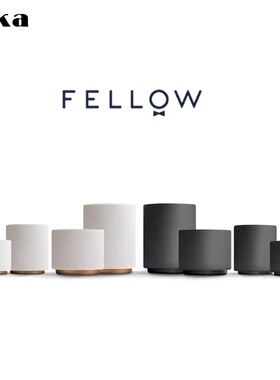 现货包邮 美国Fellow Monty 双层陶瓷拉花咖啡杯 意式 拿铁 卡布