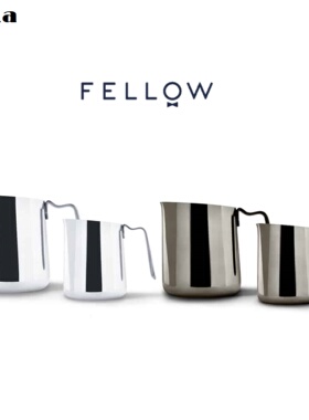 官方授权现货 Fellow Eddy 不锈钢咖啡拉花杯 奶缸 拉花缸 卡布