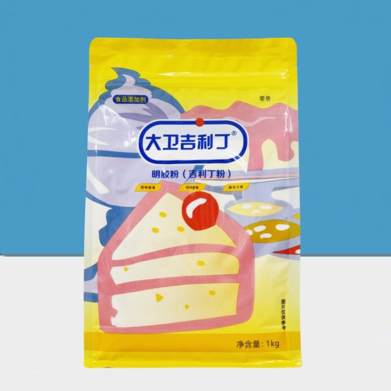 大卫吉利丁粉明胶粉食用凝胶粉图片
