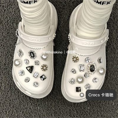 crocs鞋扣洞洞鞋配饰鞋花