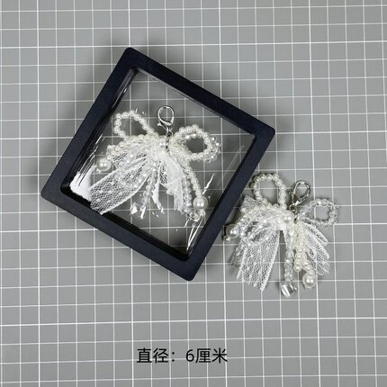 蝴蝶结珍珠百搭流行款鞋扣鞋花鞋带配饰diy装饰韩国东大门ins同款