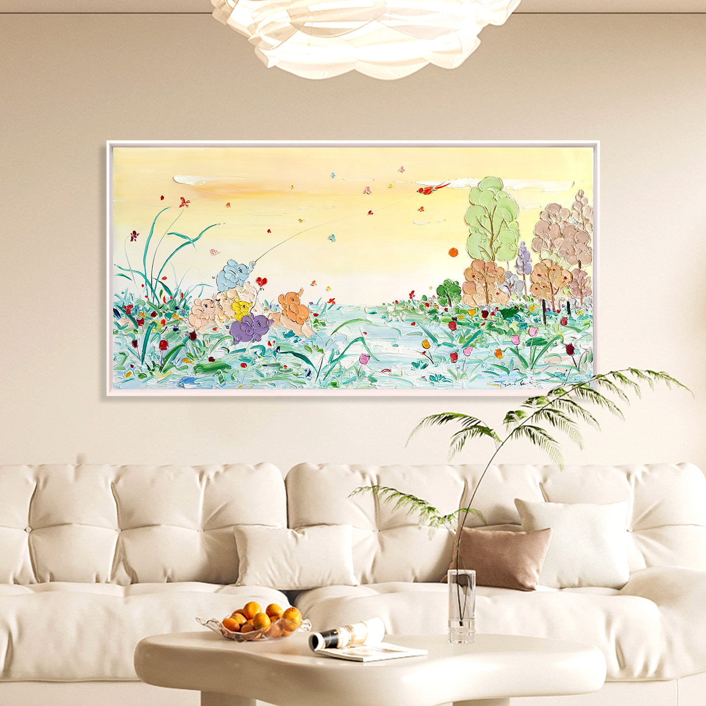 画家志明原创手绘油画