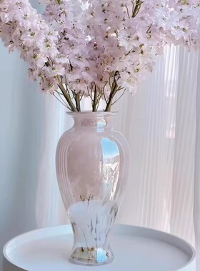 现代风琉璃中国桌面台面花瓶花器